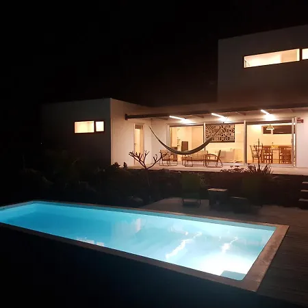 Majanicho Rock - Villa With Heated Pool Lajares Exterior foto